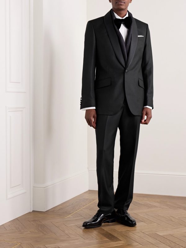 Chesham Shawl-Collar Wool-Twill Tuxedo Jacket - OU