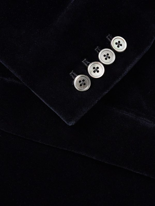 Newport Cotton-Velvet Tuxedo Jacket - CU