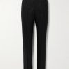 Slim-Fit Grosgrain-Trimmed Wool-Twill Tuxedo Trousers