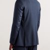 Wool and Cashmere-Blend Flannel Suit Jacket - BK Wool and Cashmere-Blend Flannel Suit Jacket - BK