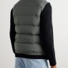 Slim-Fit Quilted Rain System® Shell Down Gilet - BK