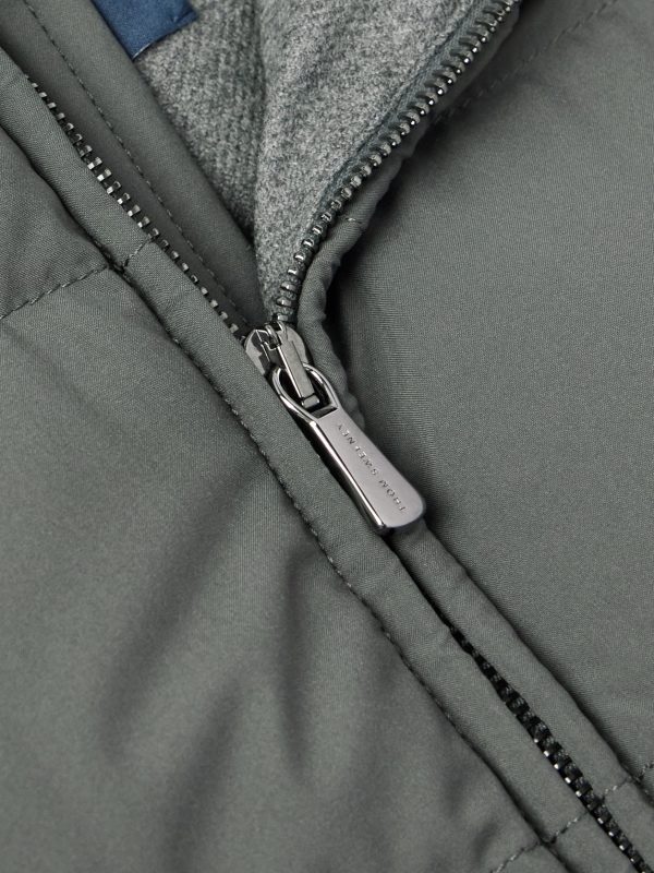 Slim-Fit Quilted Rain System® Shell Down Gilet - CU