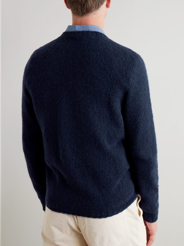 Merino Wool-Blend Sweater - BK Merino Wool-Blend Sweater - BK