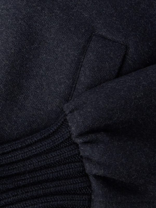 Cashmere-Blend Felt Bomber Jacket - E1 Cashmere-Blend Felt Bomber Jacket - E1