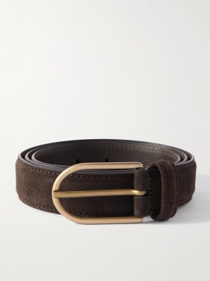 3.5cm Suede Belt