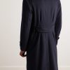 Double-Breasted Wool and Cashmere-Blend Felt Overcoat - BK