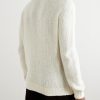 Merino Wool-Blend Zip-Up Cardigan - BK Merino Wool-Blend Zip-Up Cardigan - BK
