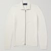 Merino Wool-Blend Zip-Up Cardigan Merino Wool-Blend Zip-Up Cardigan