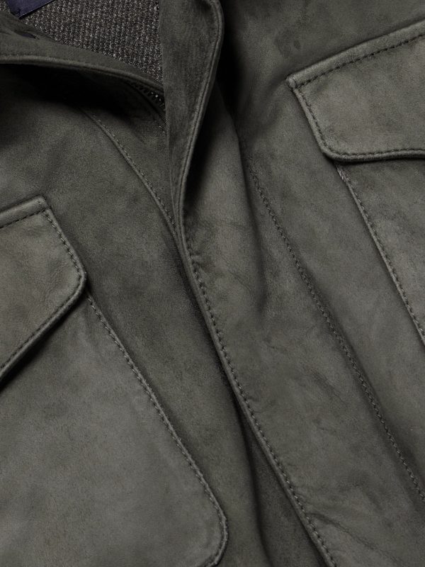 Suede Field Jacket - CU Suede Field Jacket - CU