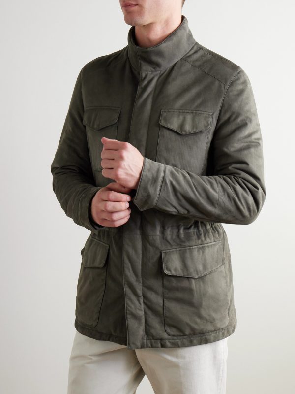 Suede Field Jacket - FR Suede Field Jacket - FR