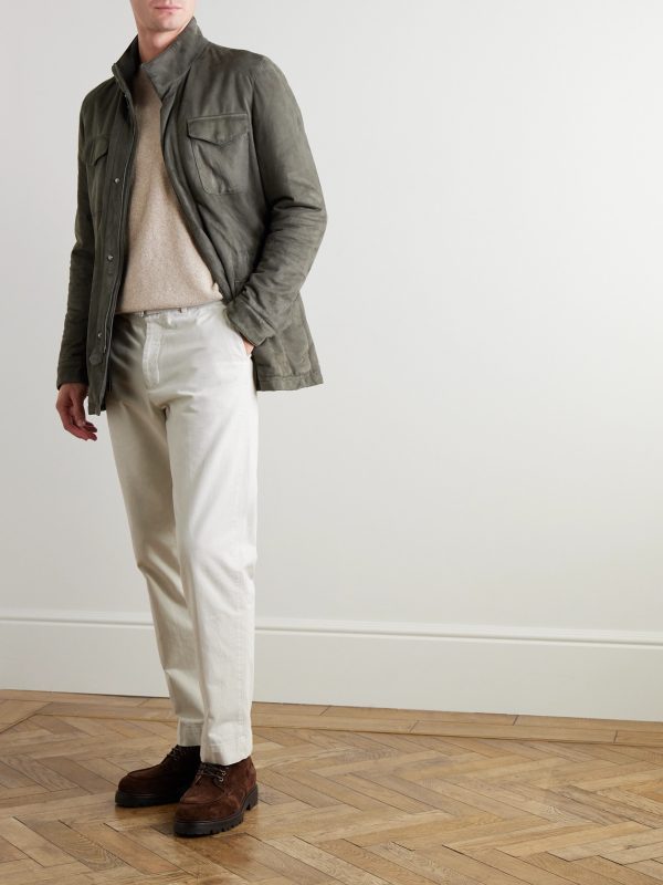 Suede Field Jacket - OU Suede Field Jacket - OU