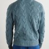Cable-Knit Cashmere Rollneck Sweater - BK Cable-Knit Cashmere Rollneck Sweater - BK