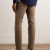 Theo 1420 Tapered Organic Cotton-Blend Twill Chinos - BK Theo 1420 Tapered Organic Cotton-Blend Twill Chinos - BK