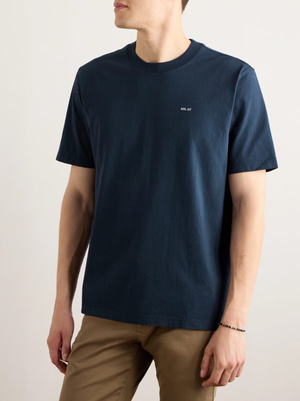 Adam 3209 Logo-Embroidered Pima Cotton-Jersey T-Shirt - FR