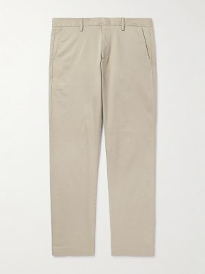 Theo 1420 Tapered Organic Cotton-Blend Twill Chinos