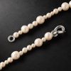 Perlina Sterling Silver and Pearl Necklace - BK Perlina Sterling Silver and Pearl Necklace - BK