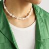 Perlina Sterling Silver and Pearl Necklace - FR Perlina Sterling Silver and Pearl Necklace - FR