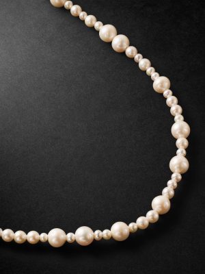 Perlina Sterling Silver and Pearl Necklace