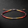Mini Rizon Sterling Silver and Cord Beaded Bracelet Mini Rizon Sterling Silver and Cord Beaded Bracelet