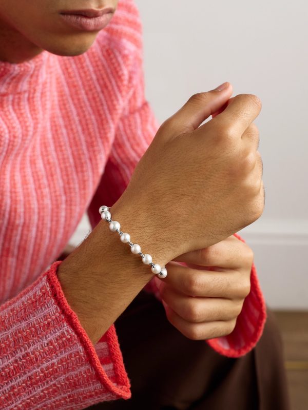 Consi Sterling Silver and Pearl Bracelet - FR