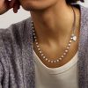Mondi Pearl and Sterling Silver Pendant Necklace - FR Mondi Pearl and Sterling Silver Pendant Necklace - FR