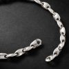 Neo Sterling Silver Chain Bracelet - BK