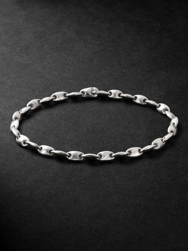 Neo Sterling Silver Chain Bracelet