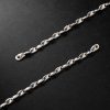 Neo Sterling Silver Chain Necklace - BK