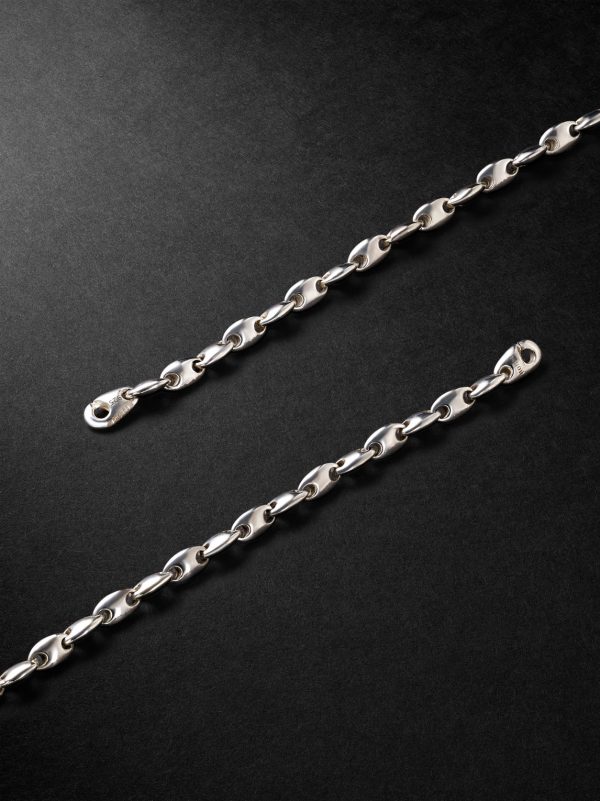 Neo Sterling Silver Chain Necklace - BK