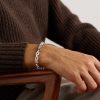 Cuadro Toggle Sterling Silver Chain Bracelet - FR Cuadro Toggle Sterling Silver Chain Bracelet - FR