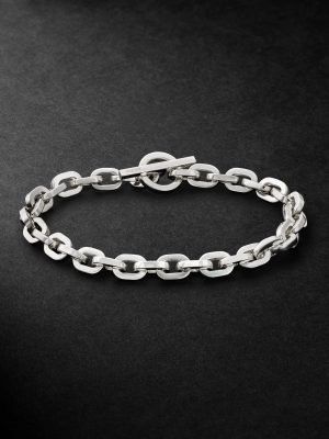 Cuadro Toggle Sterling Silver Chain Bracelet Cuadro Toggle Sterling Silver Chain Bracelet