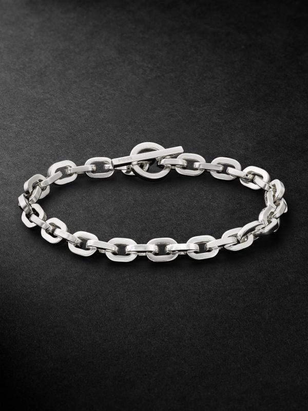 Cuadro Toggle Sterling Silver Chain Bracelet Cuadro Toggle Sterling Silver Chain Bracelet