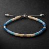 Rizon Sterling Silver, Vinyl and Cord Bracelet Rizon Sterling Silver, Vinyl and Cord Bracelet