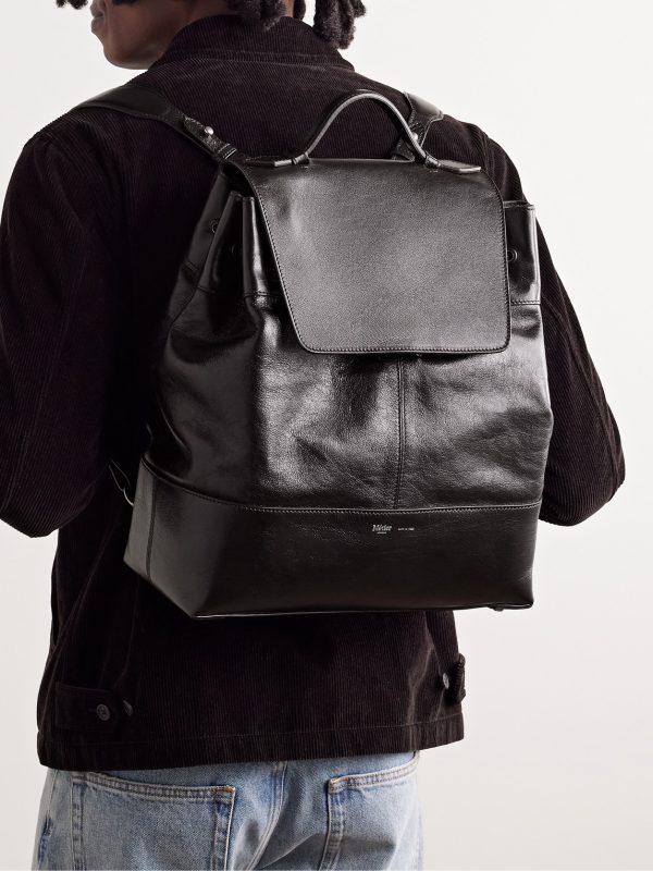 Glide Full-Grain Leather Backpack - OU