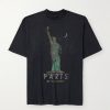 Oversized Distressed Printed Cotton-Jersey T-Shirt