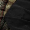 Oversized Layered Checked Cotton-Flannel and Printed Jersey Shirt - E1 Oversized Layered Checked Cotton-Flannel and Printed Jersey Shirt - E1