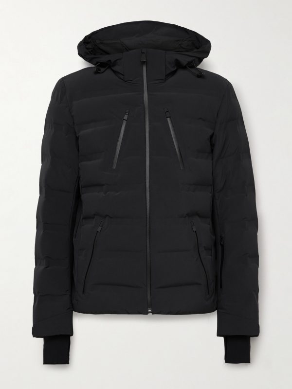 Nuke Suit Quilted Hooded Down Ski Jacket