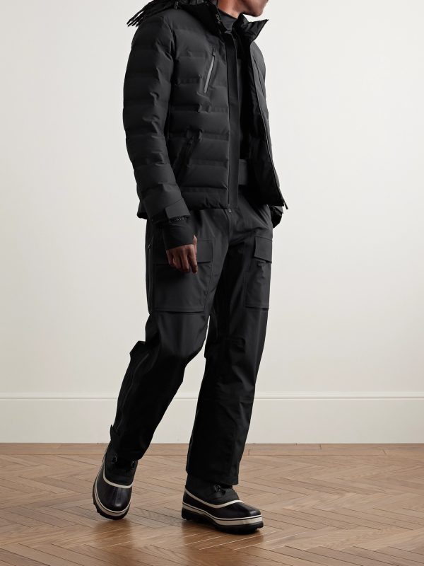 Nuke Suit Quilted Hooded Down Ski Jacket - OU