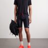 Logo-Print Perforated Stretch-Jersey T-Shirt - OU