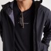 Logo-Appliquéd Shell Hooded Jacket - CU