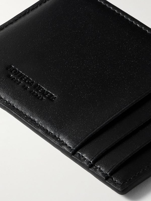 Intrecciato Leather Cardholder - CU