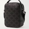 Camera Triomphe Leather-Trimmed Printed Coated-Canvas Messenger Bag - BK Camera Triomphe Leather-Trimmed Printed Coated-Canvas Messenger Bag - BK