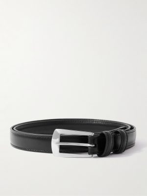 1.8cm Glossed-Leather Belt 1.8cm Glossed-Leather Belt
