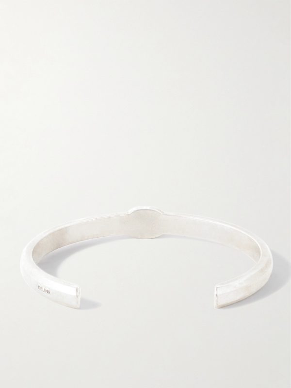 Silver Onyx Cuff - BK Silver Onyx Cuff - BK
