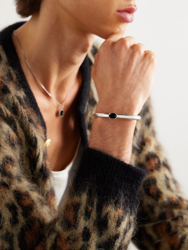 Silver Onyx Cuff - FR Silver Onyx Cuff - FR