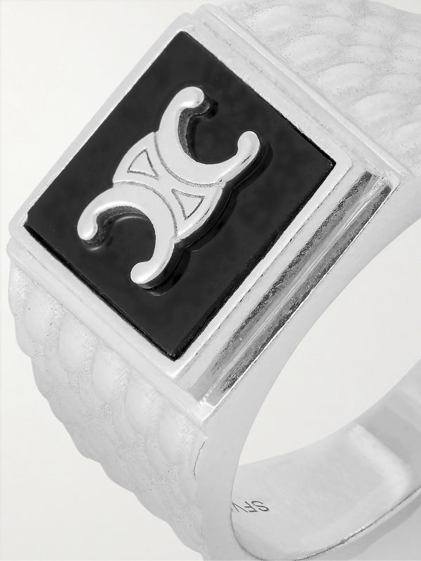 Silver Onyx Signet Ring - CU Silver Onyx Signet Ring - CU