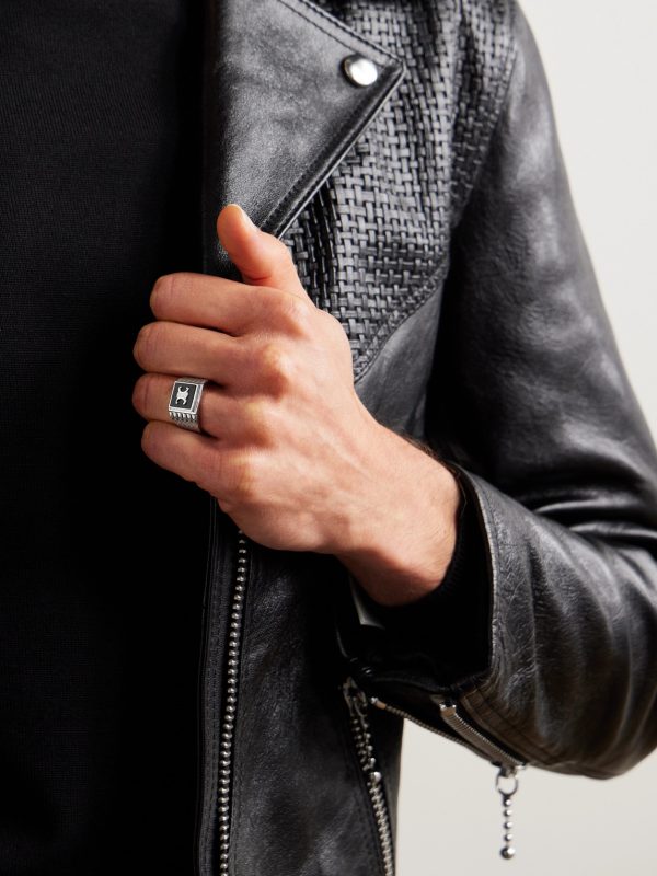 Silver Onyx Signet Ring - FR Silver Onyx Signet Ring - FR