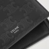Triomphe Logo-Debossed Leather Billfold Wallet - CU Triomphe Logo-Debossed Leather Billfold Wallet - CU