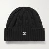Logo-Embroidered Cable-Knit Cashmere Beanie Logo-Embroidered Cable-Knit Cashmere Beanie