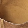 Logo-Debossed Suede Bucket Bag - E1 Logo-Debossed Suede Bucket Bag - E1
